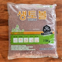물에 안풀리는 다육이 난초 수초 전용 황토볼 중립 300g 분갈이난석 가드닝