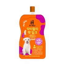 애견 파우치 우유 펫밀크 강아지 음료간식x2개 비타민 푸드특식 시츄