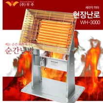 현장용 난로 공업용 작업장 공장 열방출 원적외선 반사판 히터 산업용 공장용 대형 전기히터 금속판 열풍기 전기난로 대용량 3000W 3KW, 5KW일반(1단조절)