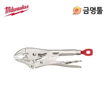 밀워키 48-22-3423 커브드락킹바이스 4인치 바이스플라이어 배관수도풀기 수공구 작업공구, 1