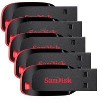 샌디스크 크루저 블레이드 USB 플래시 드라이브 SDCZ50 단자노출형, 64GB