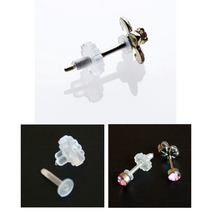 위스피아 피어싱 금속 쇠독 알레르기 방지 실리콘 캡