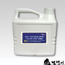 땜쟁이/BCS-1000(4L)/TCE대체/NPBr대체/PCB세척제/플럭스제거, 상세페이지 참조