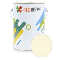 디오페인트 외부용페인트 4L, 클래식10(크림 베이지)