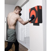 이퍼피 가정용 벽부착형 샌드백 펀치패드 킥복싱 권투 훈련, 오렌지