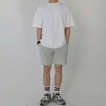 여름 스판 트레이닝 반바지 / 그레이 베이지 블랙 소라 아보카도 아이보리 옐로우 진곤 차콜 카키 코코아