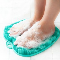 [위드기프트] 나만의힐링타임 애플 풋브러쉬, 1개