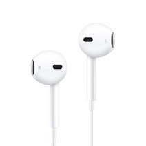 비켄 프리미엄 버전 와이어드 이어폰 3.5mm, White