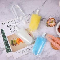 비닐 백 음료 보관 스파우트 파우치 200ml 용기 치어팩 음료팩 파우치팩, 본상품선택