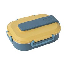 도시락통 절연 전기 보온죽통 푸드 보온밥통 칸막이, 그릇 식기 + 국그릇 + 가방