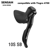 자전거 변속장치 SENSAH-IGNITE Road Bike 2x10 단 20 단 자전거 변속기 퀀텀 시프터 시마노 소라 티아그라 클라리스 10 S 4700 호환, 02 10s Right Shifter