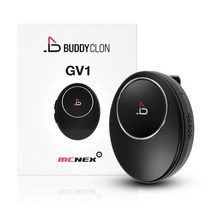 버디클론 골프거리측정기 음성형 보이스인식 GPS측정기 클립형 선택형 GV1, 블랙