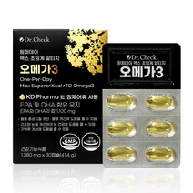 원퍼데이 맥스 초임계 알티지 오메가3 l 닥터체크 오메가3, 30정, 1개