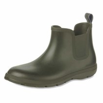 Totes 남성용 Cirrus 앵클 고무 레인 부츠 블랙_410838