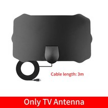 멀티 셋톱박스 Kebidumei-8K 500 마일 TV 안테나 앰프 실내 4K 1080P 디지털 HDTV 신호 수신기 부스터 TV, 03 TV Antenna
