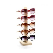 일퍼센트라이프 악세서리진열장 2 6 겹 나무 선글라스 디스플레이 선반 보관 안경 진열 거치대 스탠드 주얼리 홀더 멀티 쌍 쇼케이스, 없음, 5 layers