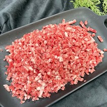[당일출고] 소목심 소고기 다짐육 민찌 분쇄육 냉동 한성미트뱅크, 5개, 1kg