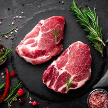 화동 목살 돼지고기 수입산 냉장 솔트에이징 300g