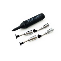 계량 측정 계측 Handi-vac 정전기 방지 미니 bga 진공 펌프 흡입 펜 피커 납땜 핸드 툴 smt smd ic 칩 흡입 펜 + 4 노즐 고정밀 공구 철물