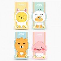 카카오프렌즈 리틀프렌즈 스탠딩 탁상형 점착메모지, 리틀라이언