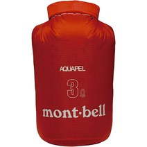 mont-bell (몽벨) 아쿠아 펠 스태프 백 3L 핫 레드 1123836