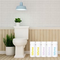 휴대용 토일렛퍼퓸 천연 고체 화장실 방향제 에티켓 향수 퍼퓸 토퓸 150정, 라벤더30정 x 5개
