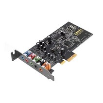 크리에이티브 사운드 블라스터 Audigy FX PCIe 5.1 사운드 카드 고성능 헤드폰 앰프 포함, 106 dB (2022 Version)