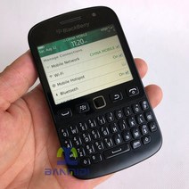 블랙베리 9720 정품 3G LTE 휴대폰 잠금 해제 5MP 와이파이 OS 스마트폰 쿼티 키보드 핑크, 01 Simple Set_01 8G_01 2G, 01 Black