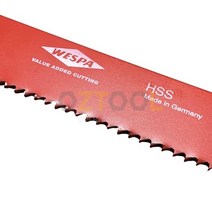 베스파 기계 톱날 하이스 톱날 조각도 제작용, 700×60×3mm/0TPI (무날), 1개