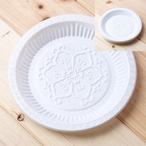 10P 접시 20CM 1회용그릇 국용기 국물컵 1회용접시 일회용용기쇼핑몰 컵밥용기 1회용용기 밥용기 일회용종이접시