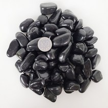 강자갈 흑광택 원예용 자갈, 흑광택 3kg, 3000g, 1개