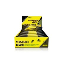 프로게이너 파워젤_바나나 쉽고 빠른 에너지젤