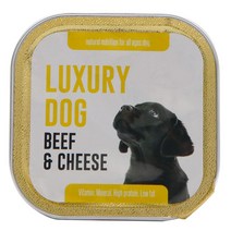 1+2 강아지 입맛회복 부드러운 소고기치즈캔 훈련용 칼슘함유 통조림
