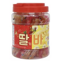 젤리스트로우 딸바 딸기바나나 800g