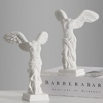 조각 인테리어 소품 레트로 승리 장식품 달린 사모트라의 동상 여신 피규어 날개 조각상, 01=BA