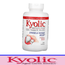 쿄릭 숙성마늘 추출 특수마늘추출물 Aged Garlic Extract 600mg GABA 비타민 B1 B6 B12 FORMULA 101 [300정*1병]