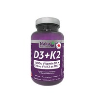 나카플래티넘 비타민 D3 K2 MK-7 120mcg 1000IU 150소프트젤, 1병