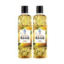 [UNIQ] 100%옥수수씨눈!! 청정원 옥수수유 500ml, 2개
