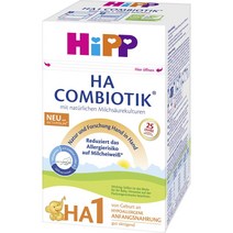 Hipp HA 분유 생후 즉시 HA1 Combiotik milk from birth 민감 1단계 배앓이 600g