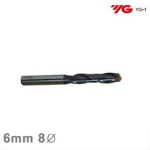 SYH1165362F Ticn코팅롱엔드밀 8파이 75 (1EA) 6mm 와이지원 25