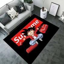 슈프림러그 드래곤볼 콜라보 특이한 카페트