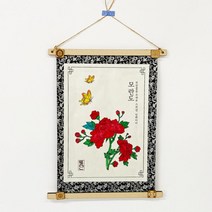 어르신 미술재료 민화 컬러링 족자만들기 노인학교 어르신미술 단체수업 공작재료, 1개, 공명도