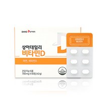 상아제약 데일리 비타민D 아연 햇빛비타민D 골다공증도움 뼈건강 온가족영양제 임산부 어린이 영양제