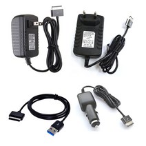 1 개 USB/자동차/AC 벽 태블릿 충 여행 어댑터 변압기 Asus 15V1.2A 18W Eee 패드 TF700 TF300T TF300 TF201 TF101 SL101, 단일, 1개, US Plug AC charger