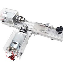 소형 CNC 목공용 찌선반 회전 조각기 커터 가공기, (익스트림  버전) 전원 + 플렉시블 샤프트 + 액세서