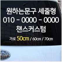 소량가능 두줄 주문제작스티커 그림 광고 동호회 판촉물 자동차 차량용스티커 챈스커스텀디자인, 블루, 1개