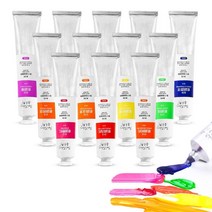 유화물감 세트 폴 루벤스 12가지 오페라 색상 오일 페인트 고채도 50ml 튜브 크림
