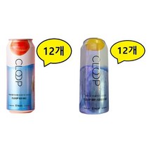 cloop 피치 워터 12개 + 레몬 스파클링 워터 12개 총24개(500ml), 24개