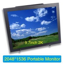 15인치터치모니터 15인치 모니터 휴대용 소형 9.7 인치 2k 2048 1536 미니, 유형 c 입력