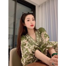 나트랑 원피스 베트남 해외 여행 휴양지 꽃무늬 7부 미니 반팔 세부 동남아 괌 세부 여행지